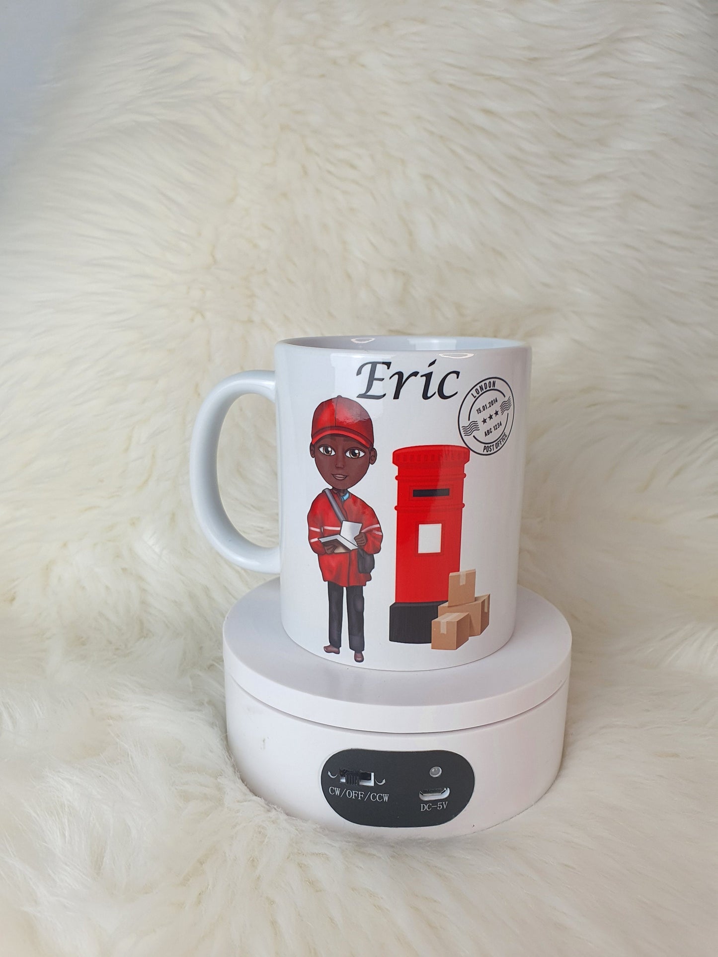 Personalised Postman/lady Mug Gift, Postie Gift, Postal Worker Mug Gift, Thank you mug Gift, Free delivery, Gift For Coworker Mug, Birthday