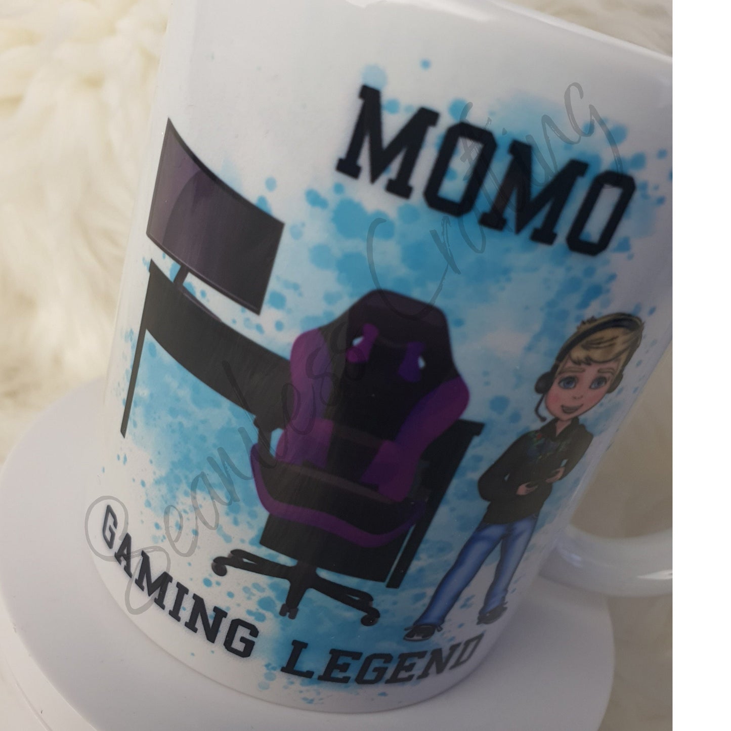 Personalised Character Boy Gamer Mug, Gift For Him, Video Game Controller, Boy Gamer, Gamer Mug Set, Gift For Son, Gift For Boy, Gaming Gift