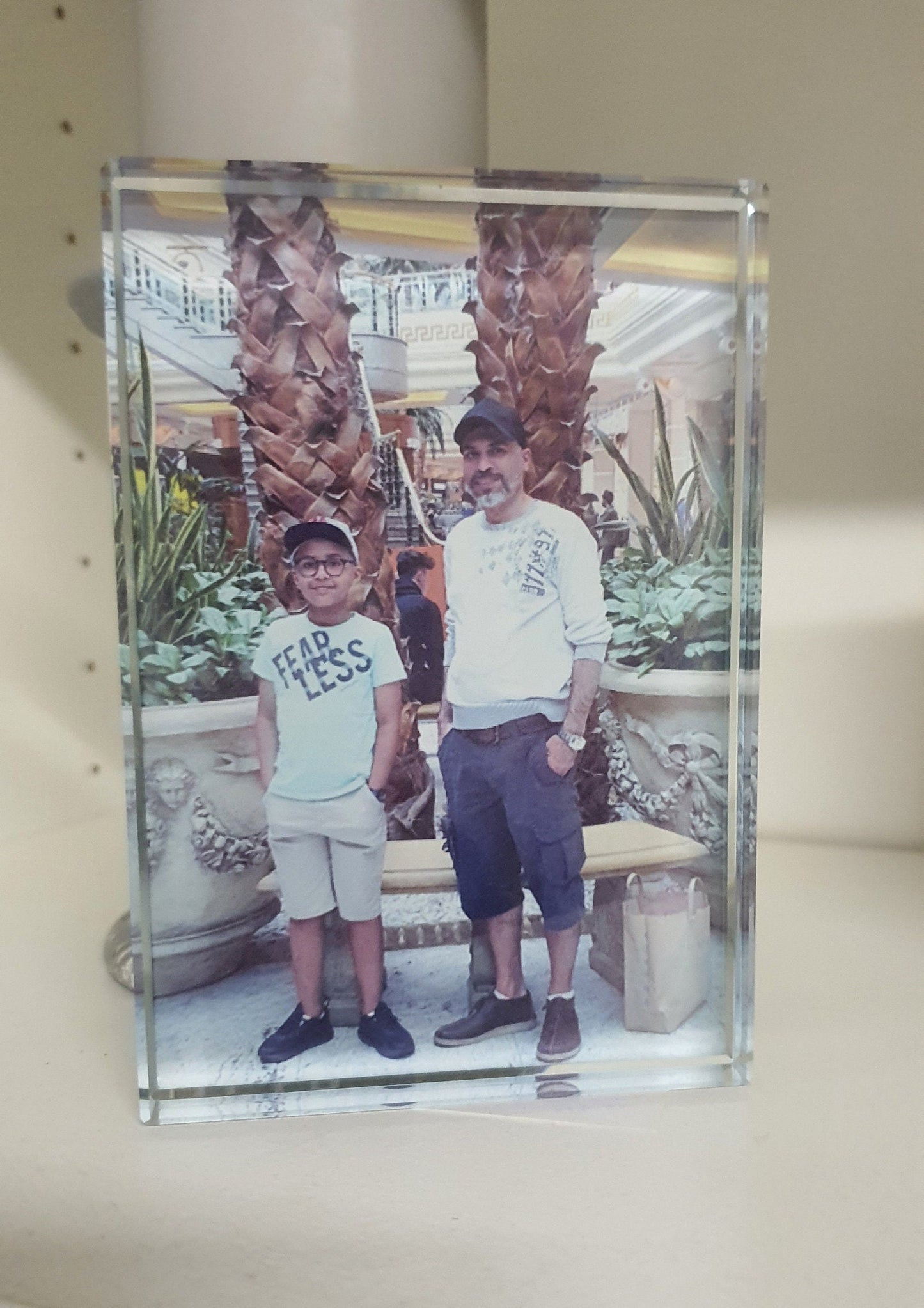 Personalised Acrylic Glass Photo Frame Block, Plague Photo Glass Block, Custom image , Photo Print, 3D Photo gift, Photo Glass Print