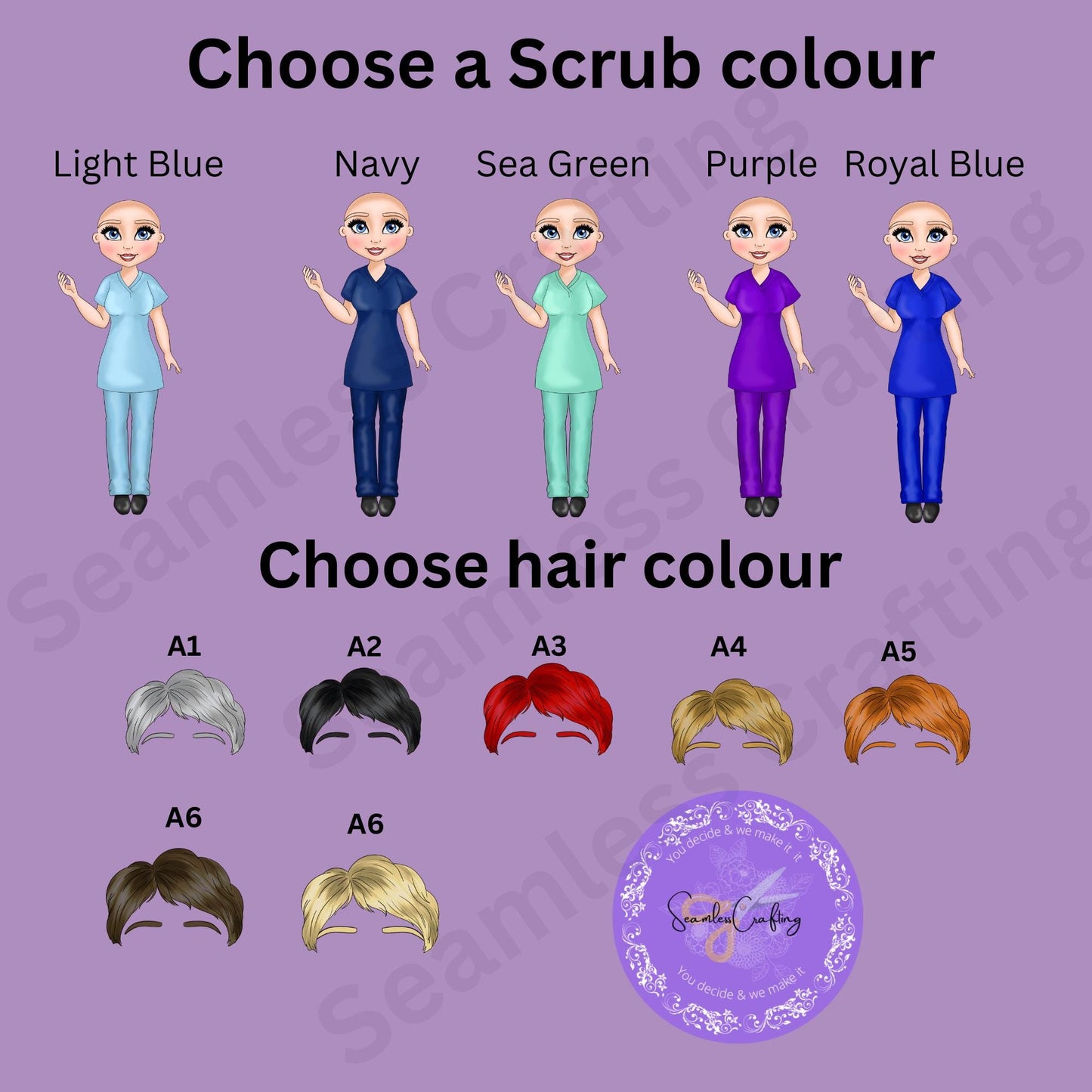 Personalised Female Nurse cup, Careworker custom mug, NHS Staff gifts, Healthcare Worker,Gift for her Build your caricature women Travel Mug