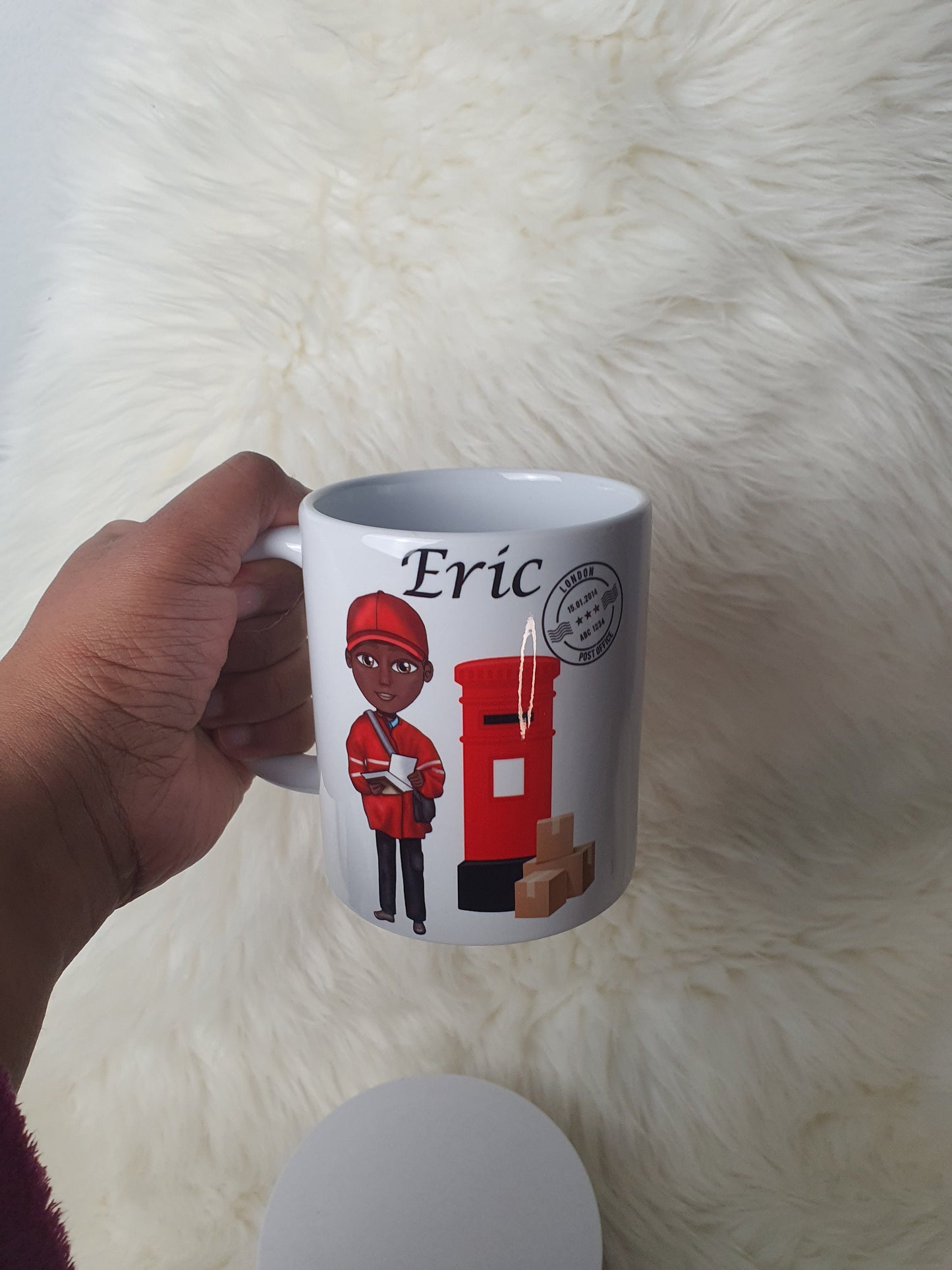 Personalised Postman/lady Mug Gift, Postie Gift, Postal Worker Mug Gift, Thank you mug Gift, Free delivery, Gift For Coworker Mug, Birthday