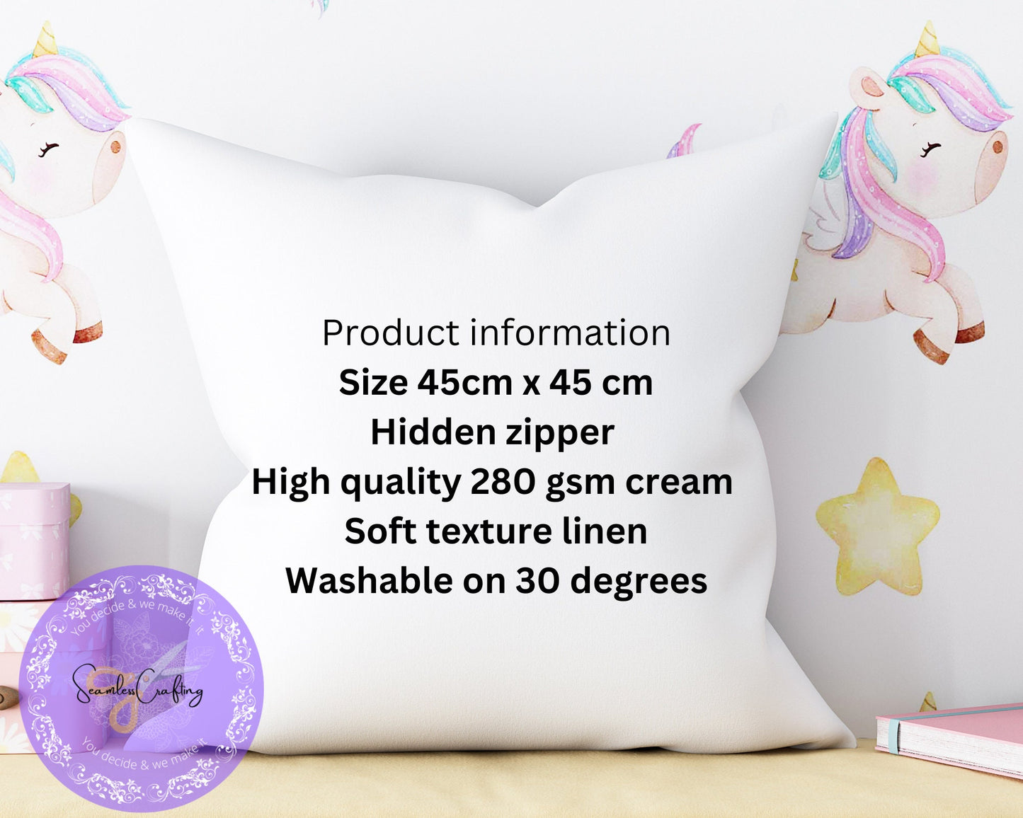 Personalised Boy/Girl Worry Cushion, Bad Dreams, Anxiety Calmer Gift Pillow, Bad Dream Catcher, Meditation Worry Pillow, Cuddle Pillow