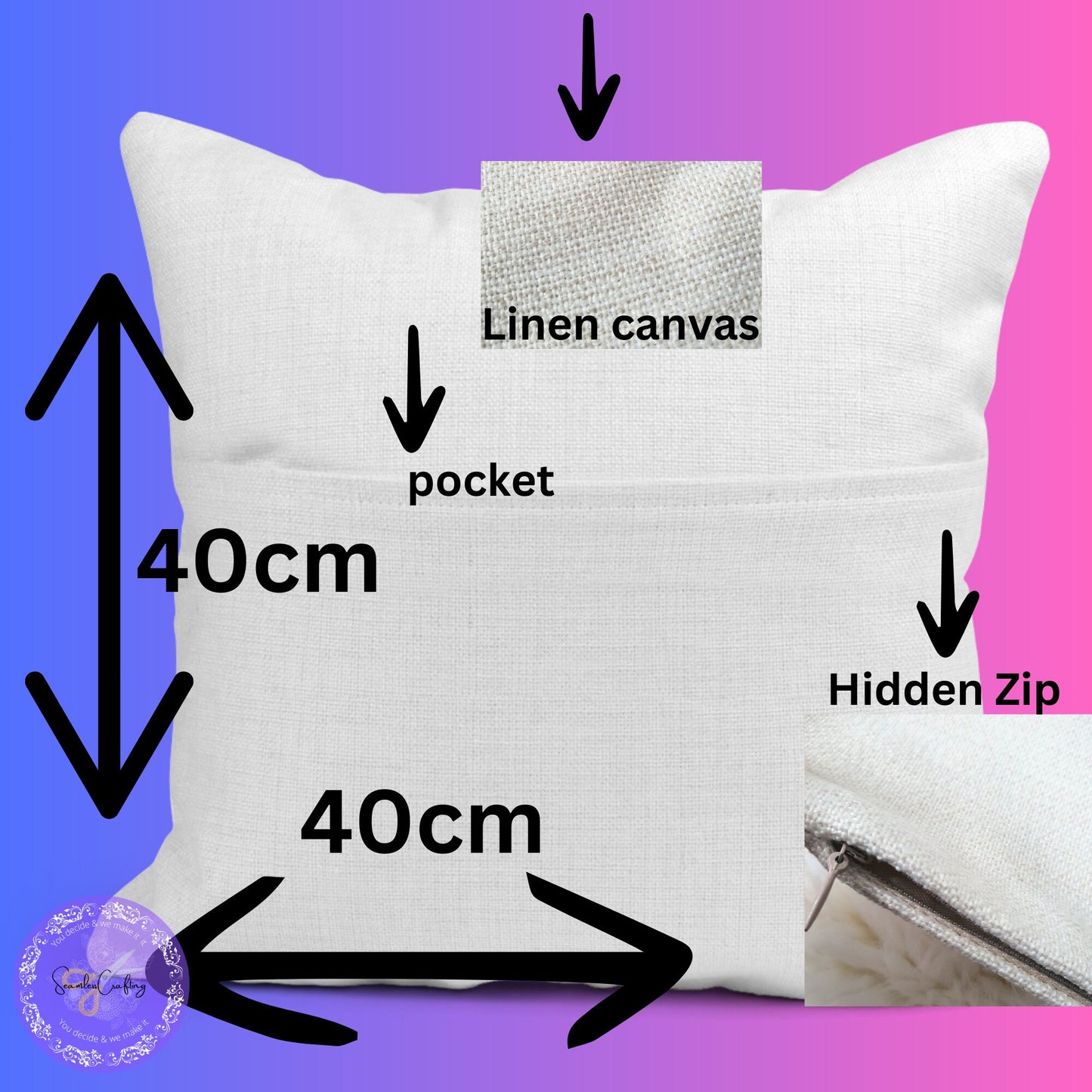 Personalised Gnome Pocket Reading Book Cushion, That's what I do cushion gifts, tea and loving reading pillow, Bedroom Decor, Unique Cushion