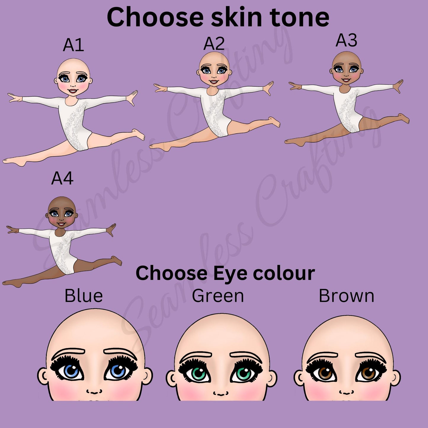 Personalised Beam Gymnast girl water bottle, Stainless steel tumbler, 21 Leotard choice of colours, back to school, caricature drawstring PE