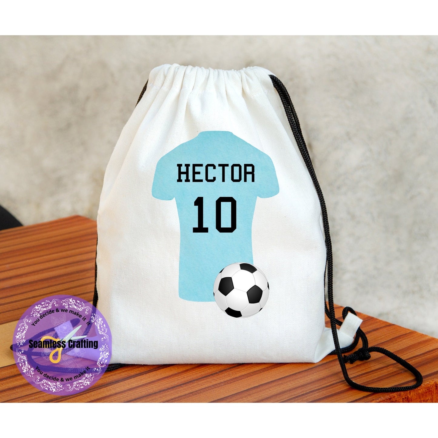 Personalised Sport bag,Personalised Footballer Drawsrting,Personalised PE,UK Football Team bag, Football Training, School bag,Footballer Bag