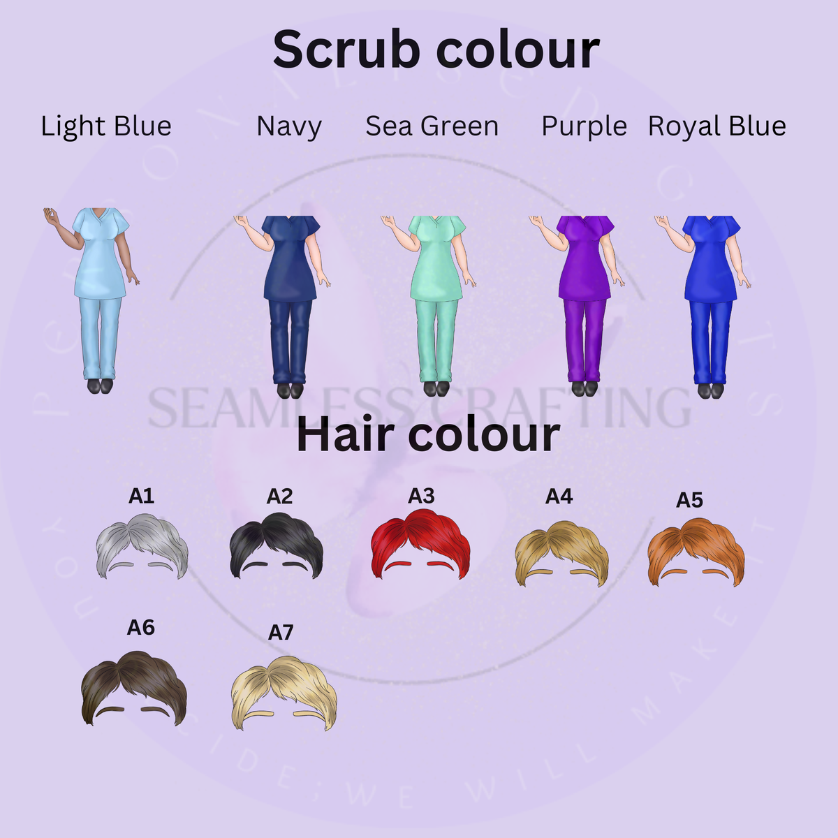 Personalised Dentist & Dental Nurse A5 Notebook – Custom Character