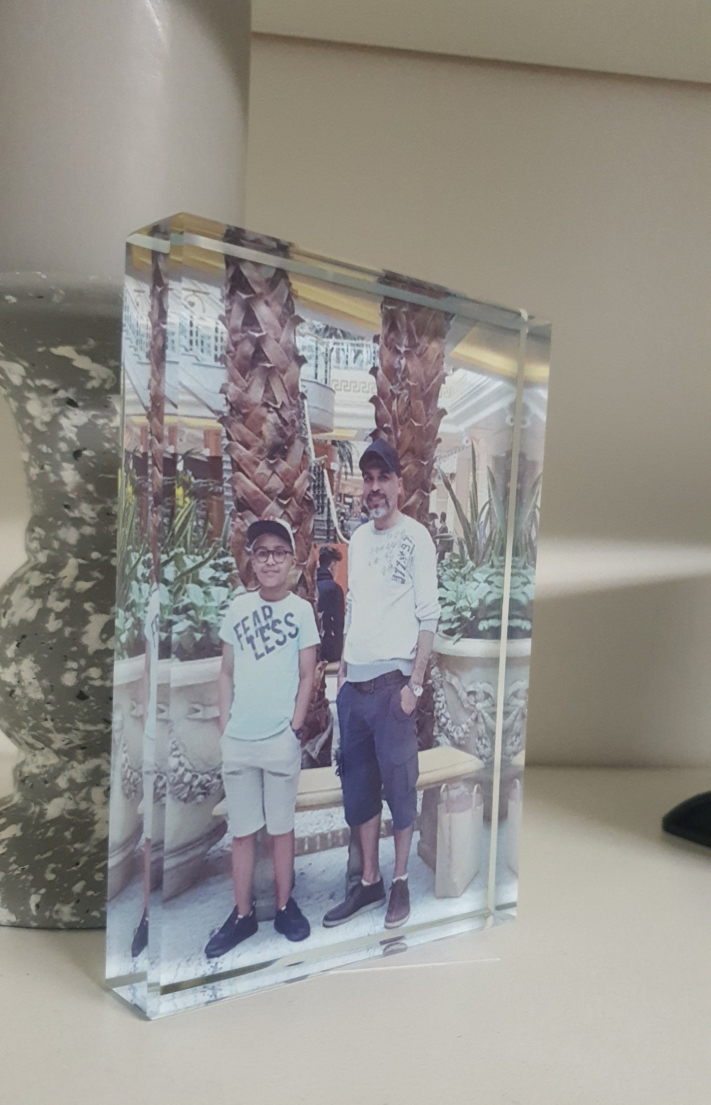 Personalised Acrylic Glass Photo Frame Block, Plague Photo Glass Block, Custom image , Photo Print, 3D Photo gift, Photo Glass Print