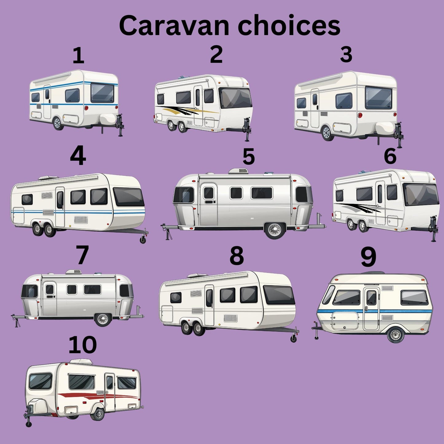 Personalised name Caravan keyring, Custom any text & names, Campervan holiday gift, housewarming gift, New Caravan present metal keyring