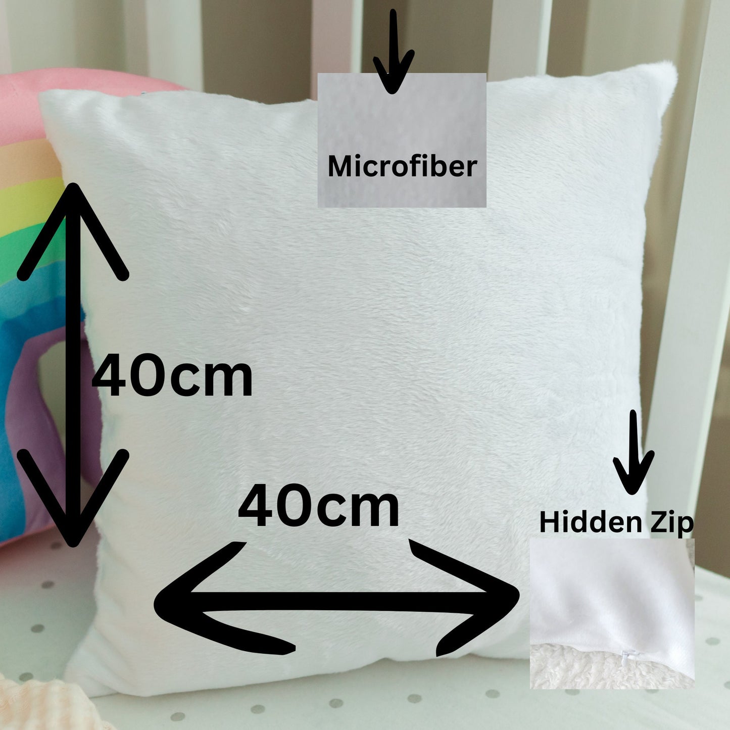 Personalised kids Superhero Cushion, Worry Comforter Soft pillow, Gift bedroom boys and girls, I know times are hard, Bad Dreams Comforter
