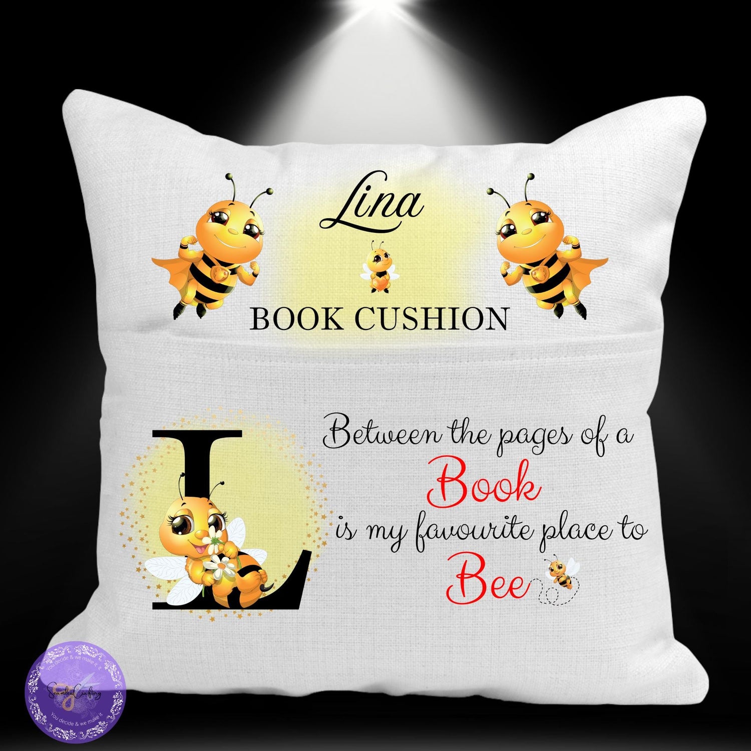 Reading Pocket Cushion & Matching Accessories