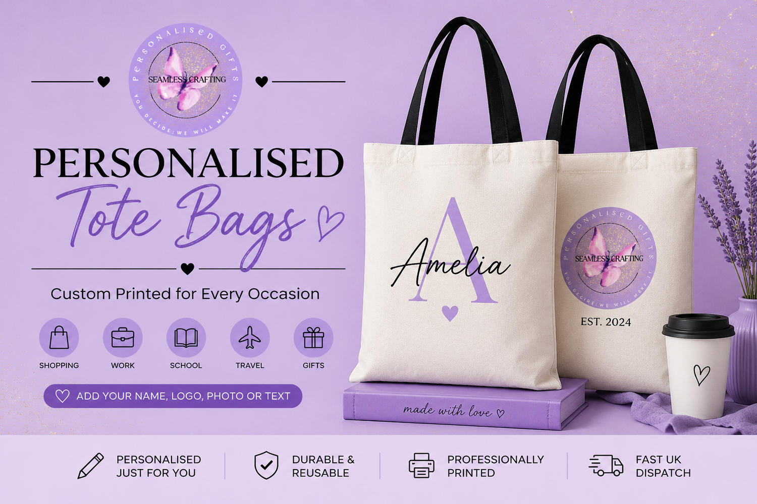 Personalised Tote Bags