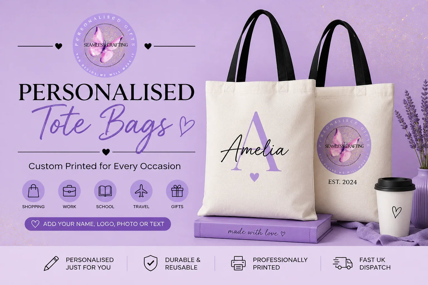Personalised Tote Bags