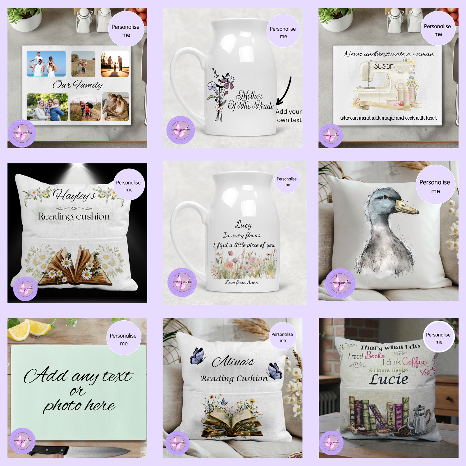 Personalised Gifts for Her | Mother’s Day, Birthdays & Special Occasions