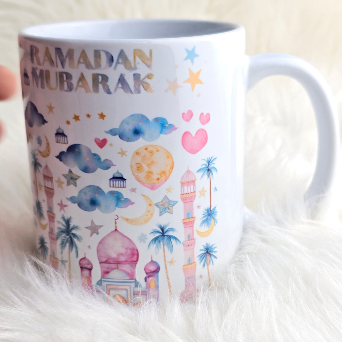 Personalised Ramadan Mubarak Mug – Islamic Gift for Ramadan & Eid (11oz / 15oz)