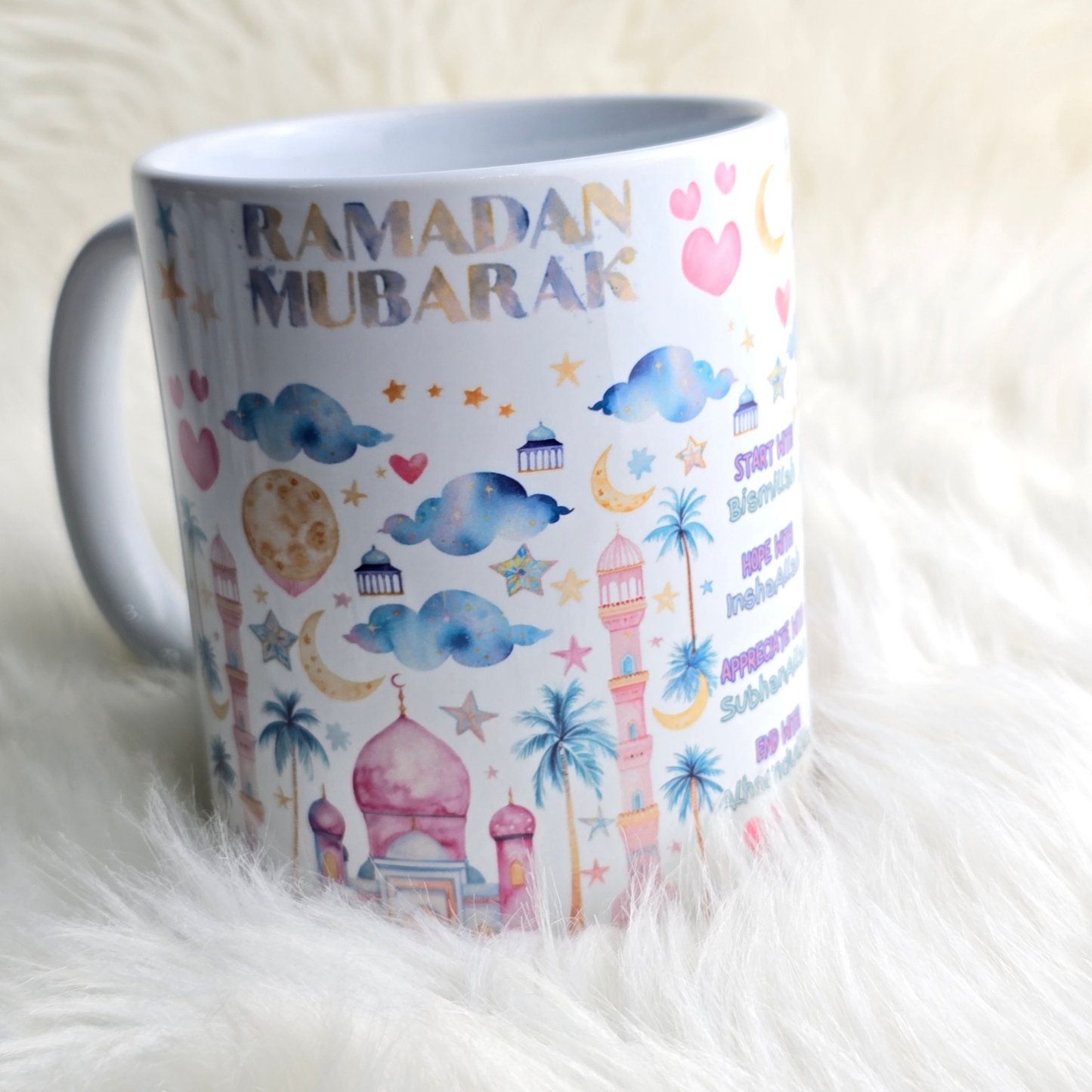 Personalised Ramadan Mubarak Mug – Islamic Gift for Ramadan & Eid (11oz / 15oz)