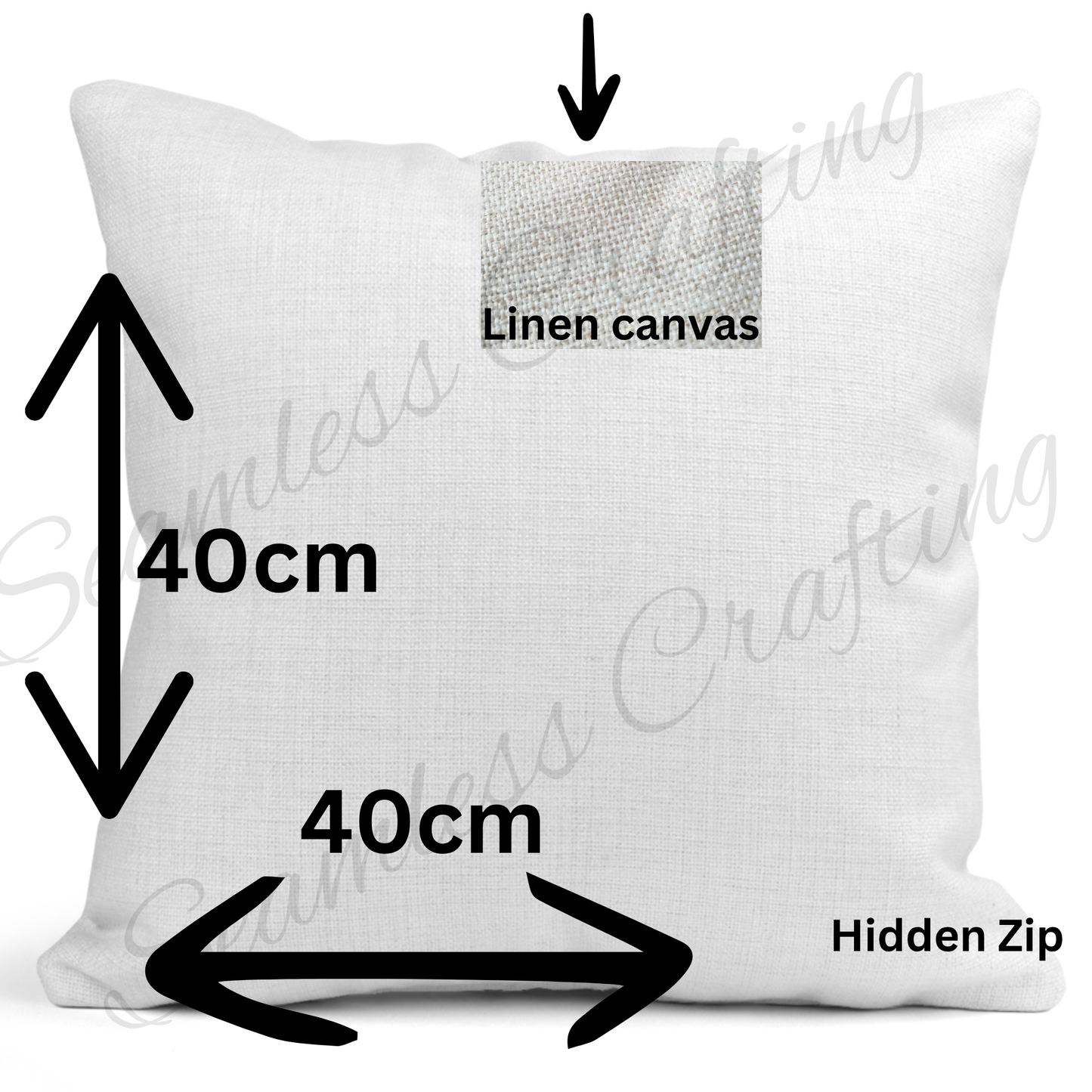 Personalised Birth Flower Cushion – Birthday Gift for Her