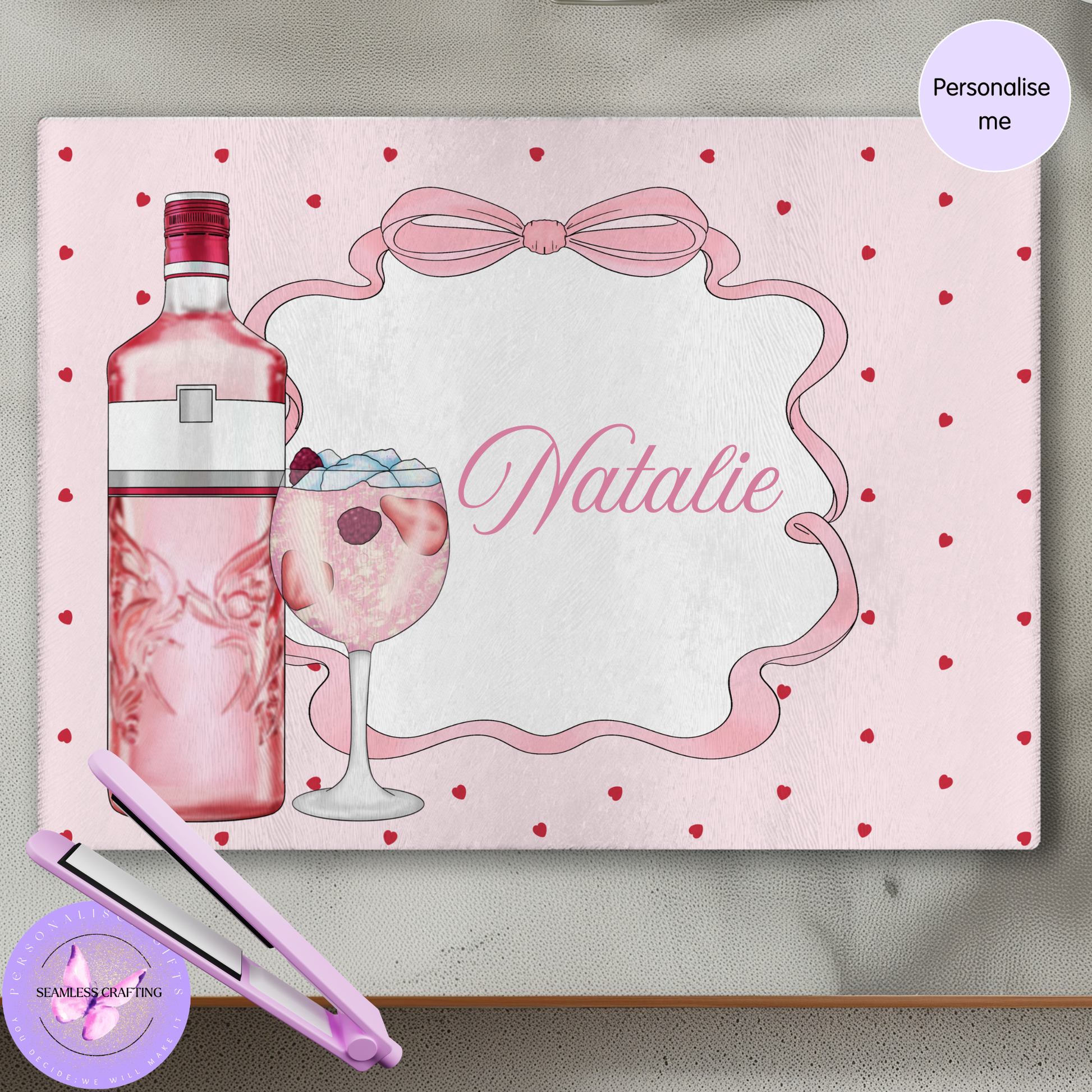 custom dressing table protector for makeup beauty setup