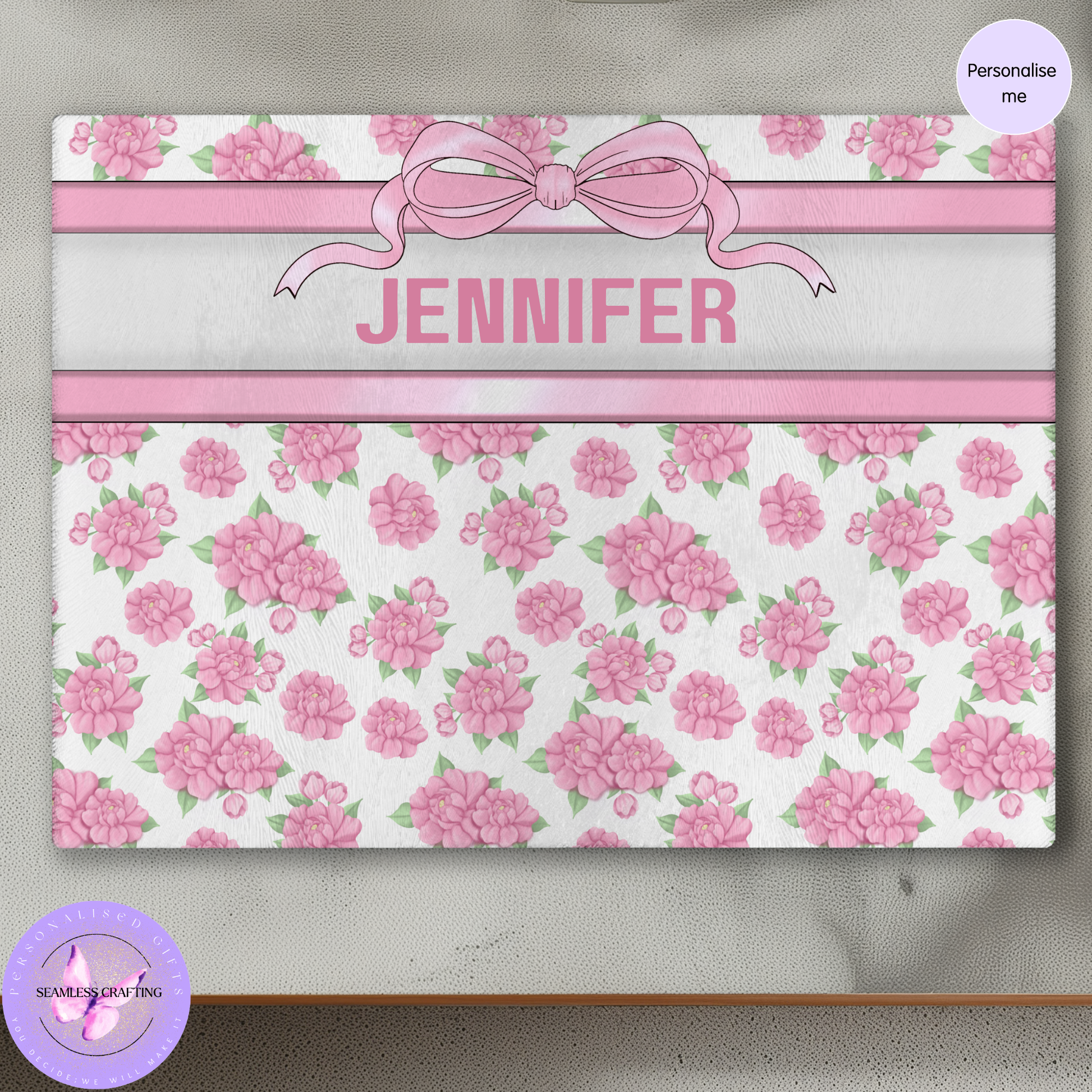 dressing table heat protection mat custom name