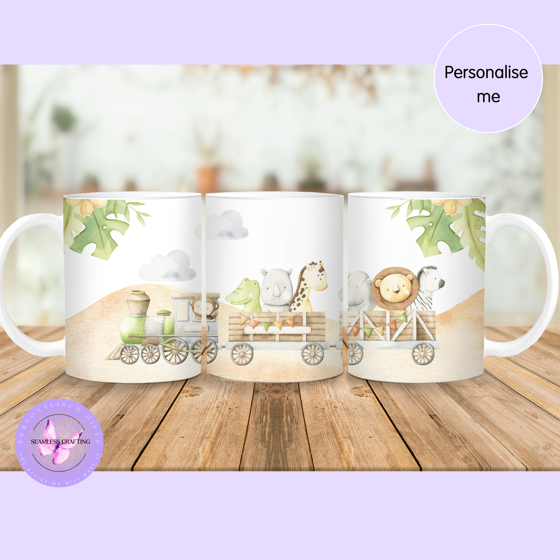 Polymer children’s mug showing scratch-resistant unbreakable material