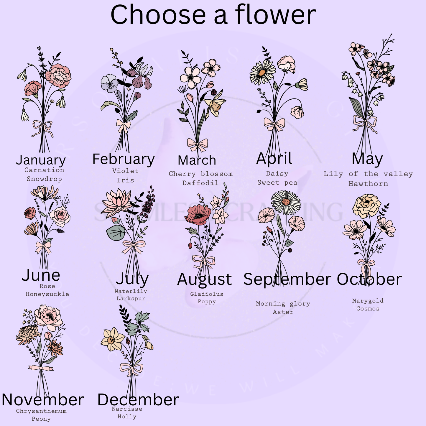 Personalised Mother of the Bride Jug – Custom Birth Flower Wedding Gift – 300ml or 450ml Ceramic Floral Pitcher