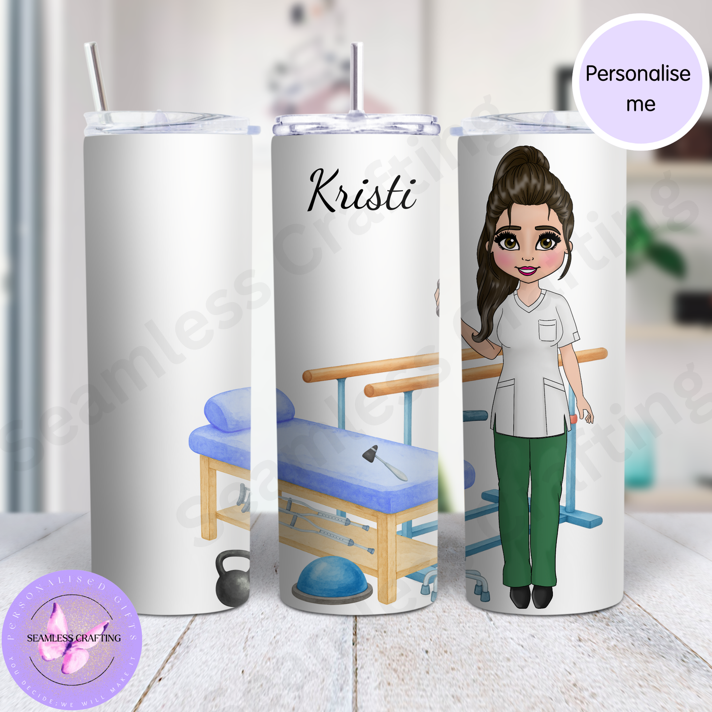 Personalised Occupational Therapist Mug UK | Physiotherapy Gift | Custom OT Cup | Occupational Therapy Graduation Present | 11oz Mug, 20oz Tumbler, 14oz Travel Mug, 16oz Thermos