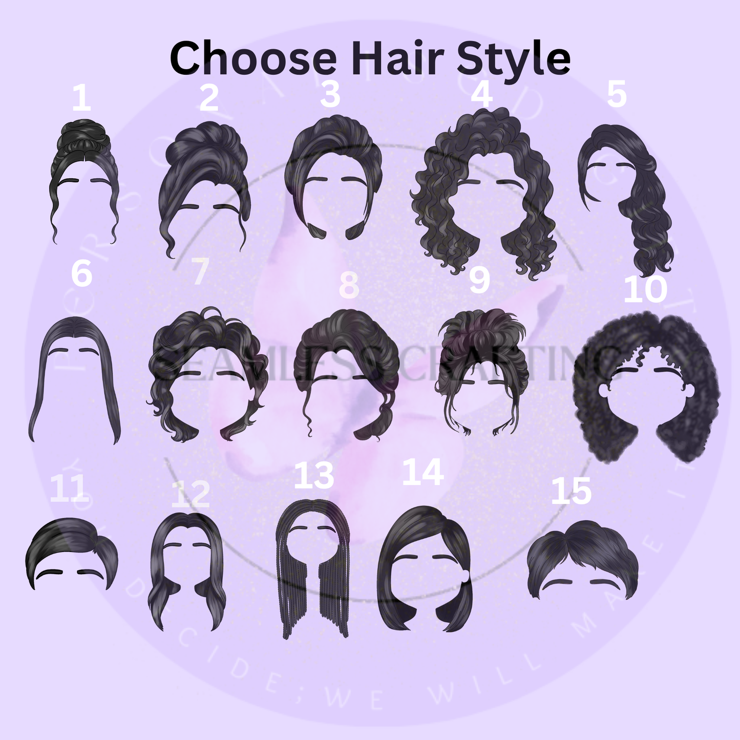 choose hair style options personalised paramedic character custom avatar design for jute bag